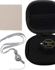 10X Magnifier Jewelry Loupe 20.5Mm Triplet Lens Optical Glass Pocket Gem Magnifying Tool for Jeweler, Stamp Philatelist, Coin Numismatic, Achromatic Black Hexagonal Design Kit Set