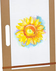 Drawing Board - 13 X 17 Sketch Boards with Handle for Drafting Art - Portable Wooden Clipboard for Class or Studio Fit in Artists Tote