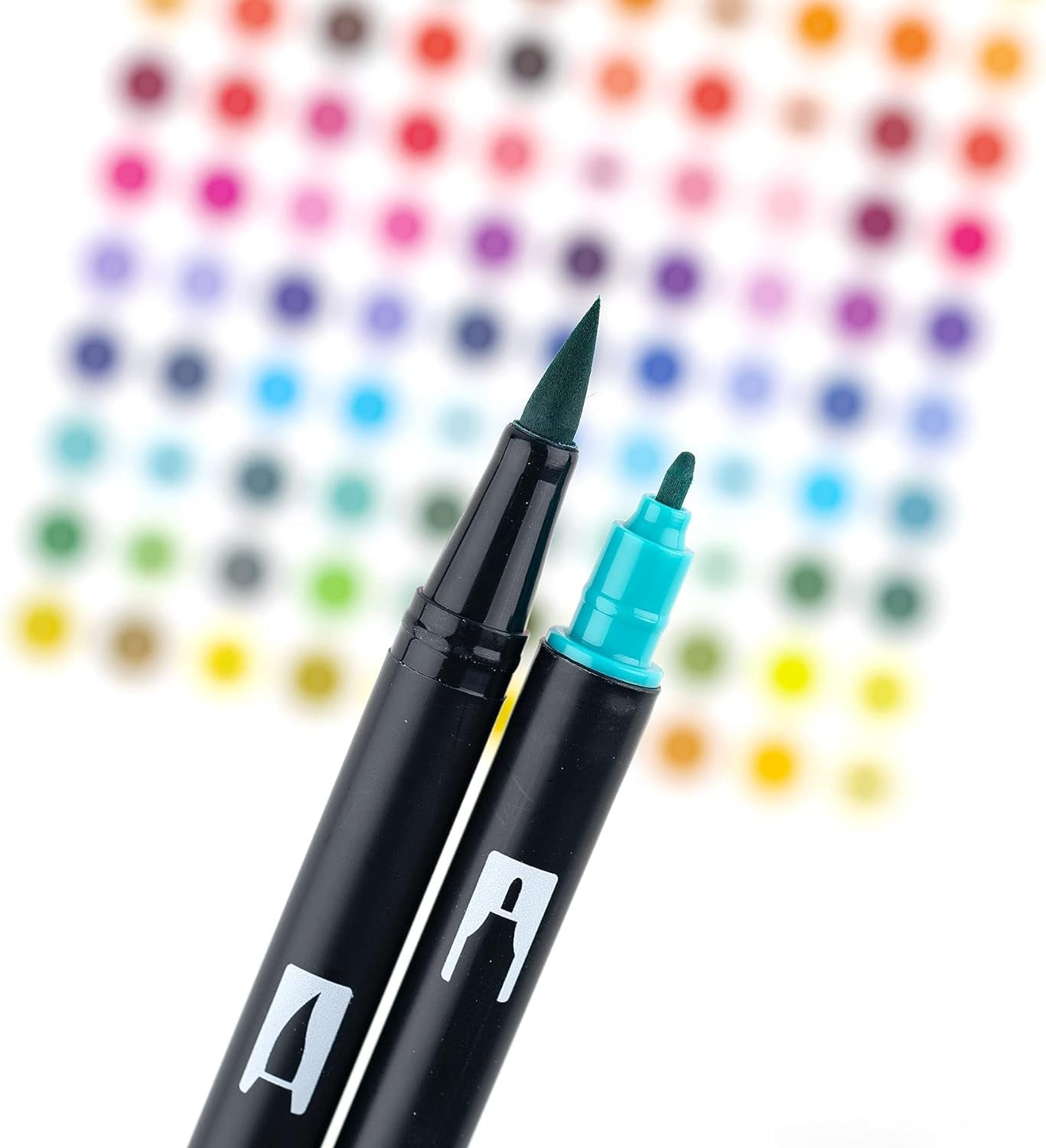 56227 Dual Brush Pen Art Markers, Wonderland, 6-Pack. Blendable, Brush and Fine Tip Markers, Portrait, 1 Count (Pack of 6)
