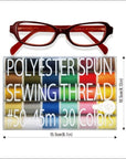 30 Color Handy Polyester Sewing Threads 45 M / 50 Yds Each [ 93011 ]