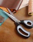 Me. Pen- Premium Tailor Scissors Heavy Duty, 9.5 In, Stainless Steel Scissors All Purpose Heavy Duty Scissors Industrial, Fabric Scissors for Cutting Clothes, Sewing Scissors for Fabric Cutting