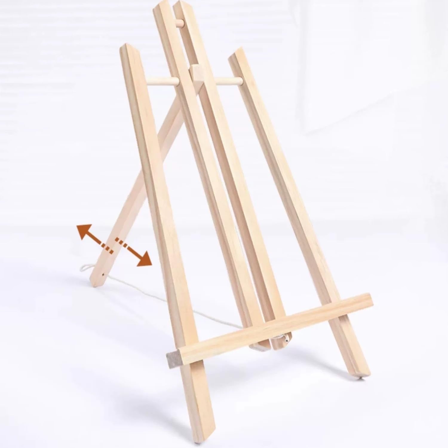 3Pack 16 Inch Wood Easels - Wooden Desktop Easel Stand, Multi-Purpose Art Easel for Painting Classes, Art Parties, Carrying &amp; Quality Guaranteed
