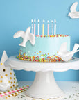 36 Mini Doves for Crafts, 1.5 Inch Bulk White Dove Miniature Birds for Crafts Wedding Cake Decoration (36PCS 1.5 Inch)