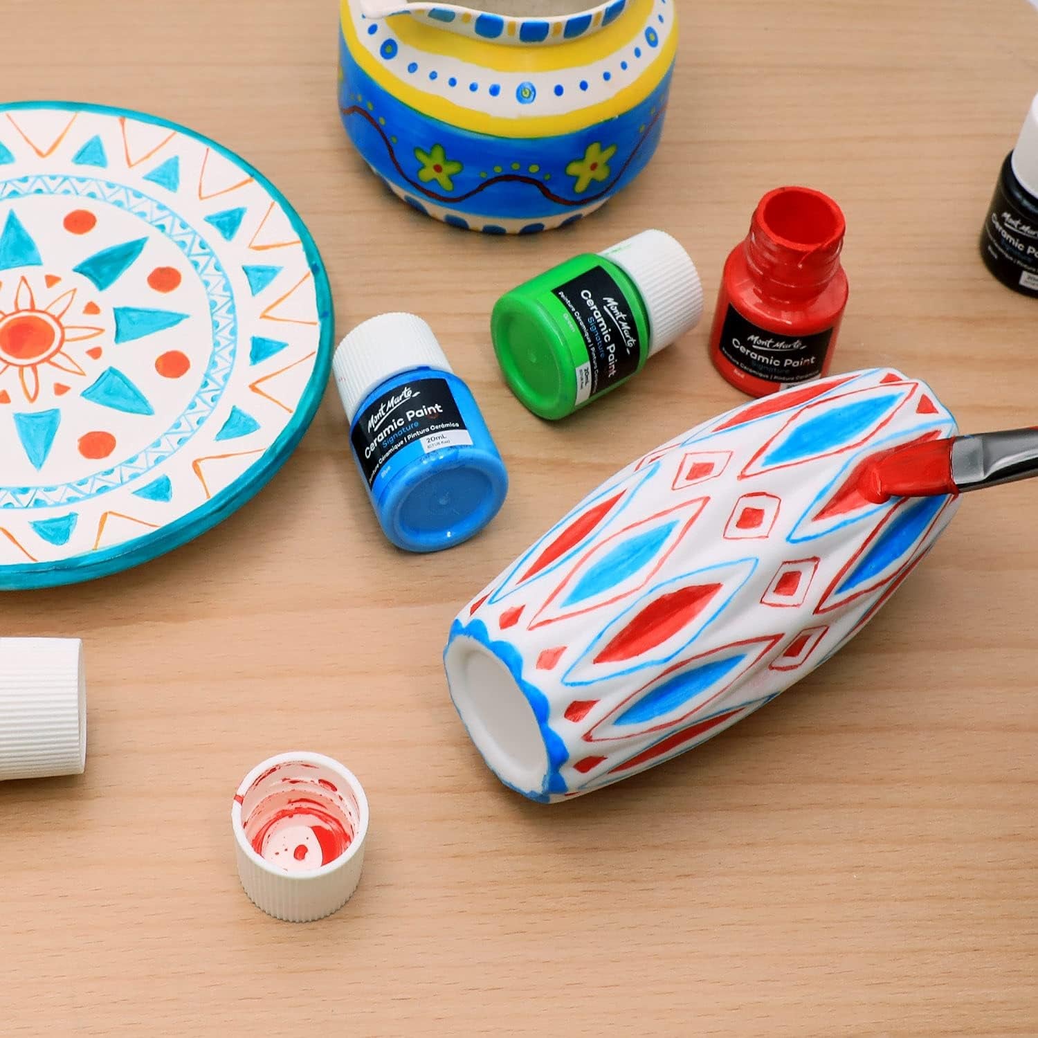 Ceramic Liquid Paint 6Pce X 20Ml