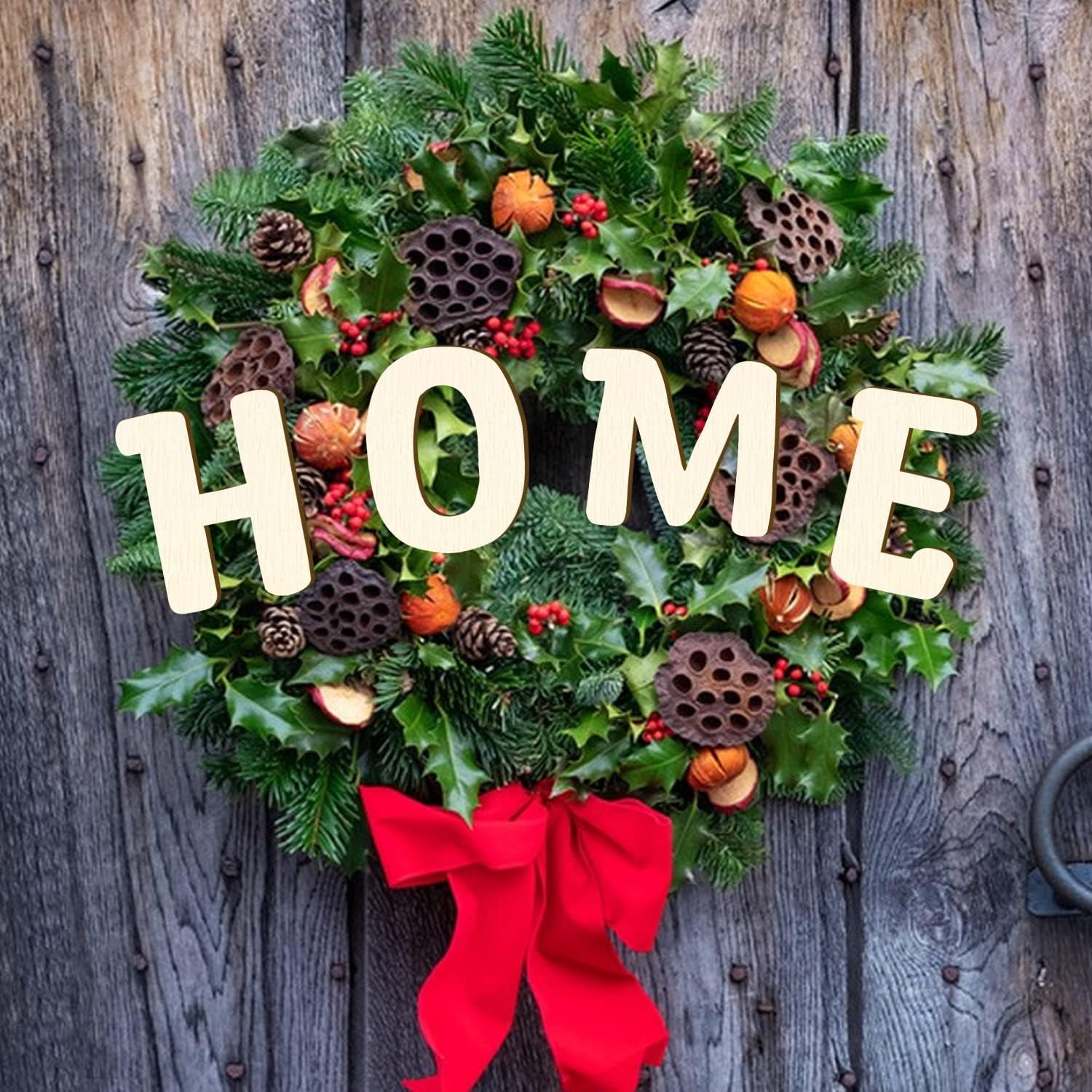 6 Inch Wooden Letters 26Pcs Wooden Alphabet Letter for Crafts Unfinished Wood Letters for Home Wall Decor Kids Arts Painting DIY Learning