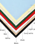 8 Pieces Aida Cloth 8 Color 14 Count Classic Reserve Cross Stitch Fabric, 12 by 18-Inch