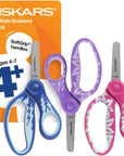 5" Blunt-Tip Glitter Scissors for Kids Ages 4-7 - Scissors for School or Crafting - Back to School Supplies - Pink