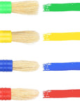 4 Piece Kids Paint Brushes, Jumbo Children'S Paintbrushes Artist Paint Brushes with Easy to Hold Handles Grip Toddler Tempera Paint Brushes Kids Craft Paint Brushes for Kids Painting