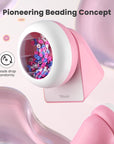 Bead Spinner with Clay Beads, Gift Beading Set for Girls, 2112Pcs Bracelet Making Kit with Electric Bead Spinner for Jewelry Making, Automatic Bracelet Maker for Making Friendship Bracelets