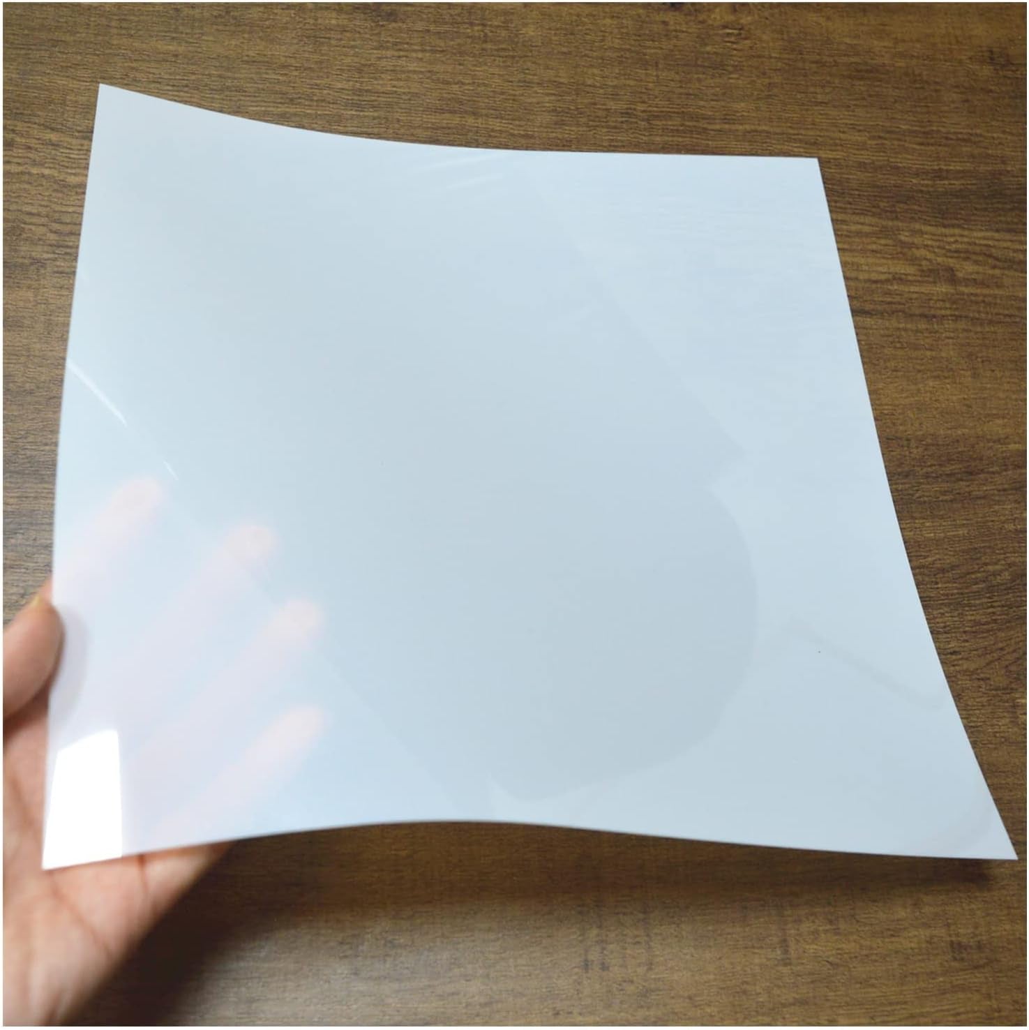 12 Sheets 7.5 Mil Mylar Sheet 12 X 12 Inch Milky Translucent PET Blank Stencil Making Sheet for Cricut, Silhouette, Cut Tool Template Material (7.5 Mil)