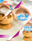 Clay Bead Spinner for Jewelry Making with 2 Big Eye Beading Needles and 1125 Clay Beads, Ideal for Bracelets and Necklaces