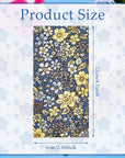 10 Pcs Iron on Patches for Jeans Floral Iron on Repair Patches Strong inside Repair for Clothing Antique Patches for Ripped Jeans Clothes Pants Knee, 4.7 X 2.4 Inches (Rustic Style)