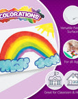 Art Paper, 9" X 12" Painting & Craft Paper, Finger Paints, Watercolor, Tempera, Drawing, Art Room & Homeschool Crafts 100 Sheets