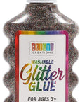 Glue with Glitter for Arts and Crafts, 8 Colors (6.76 Oz, 8 Pack)