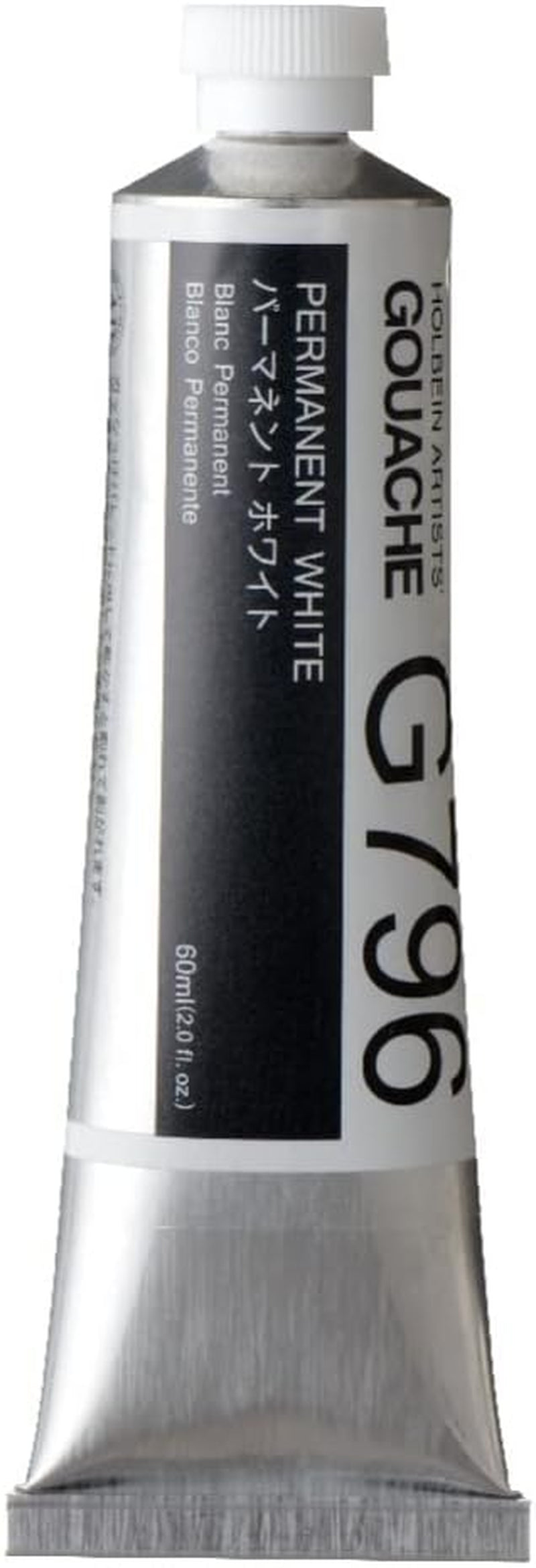 Artists' Gouache - Permanent White, 60 Ml Tube