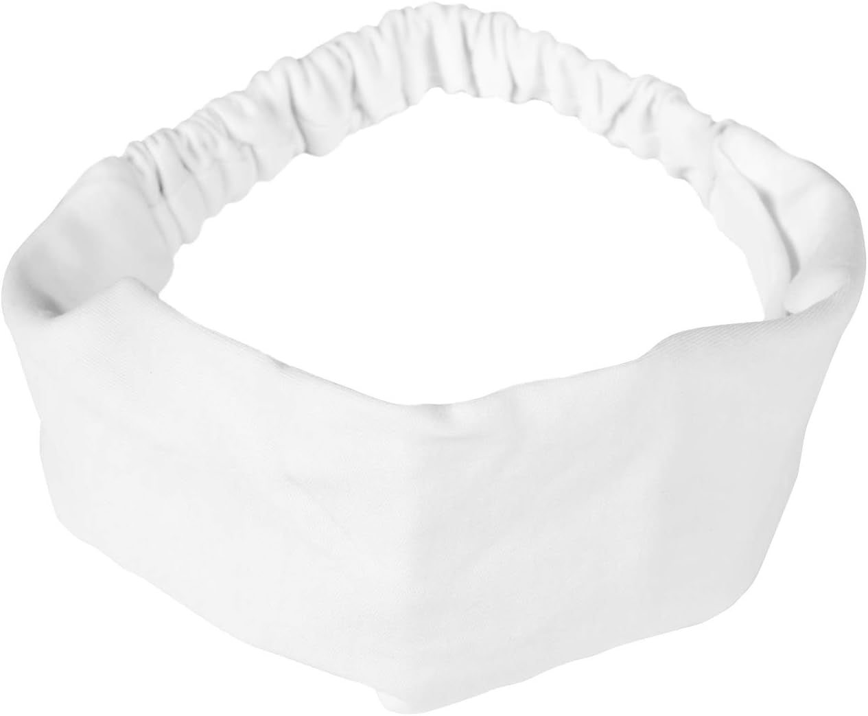 Tulip One-Step Tie-Dye Headbands 2 Pack Tie Dye Accessory, White (TUSTTD)