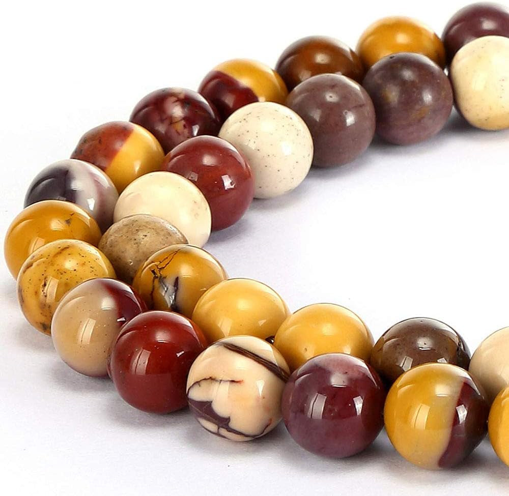 12Mm Natural Indian Agate Beads round Gemstone Loose Beads for Jewelry Making (31-33Pcs/Strand)