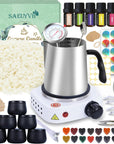 Candle Making Kit for Adults - Full Set Candle Making Supplies - Soy Candle Kit - DIY Starter Scented Soy Candle Making Kit - Perfect Decoration for Family Life