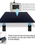 Sewing Machine Foot Pedal Non Slip Pad, with 3 Panda Embroidery, Sewing Machine Pedal Mat, Extra Large and Thicker Make Sure It Stays in Place