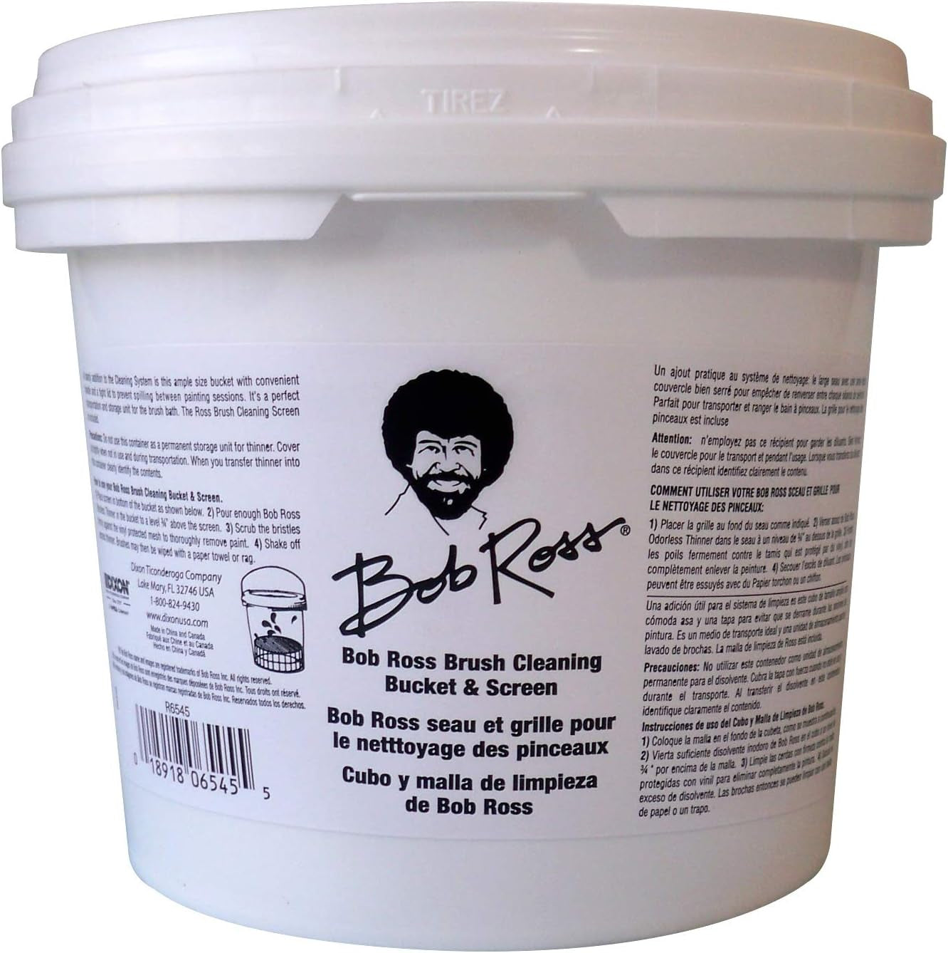R6545 Cleaning Bucket & Screen-White