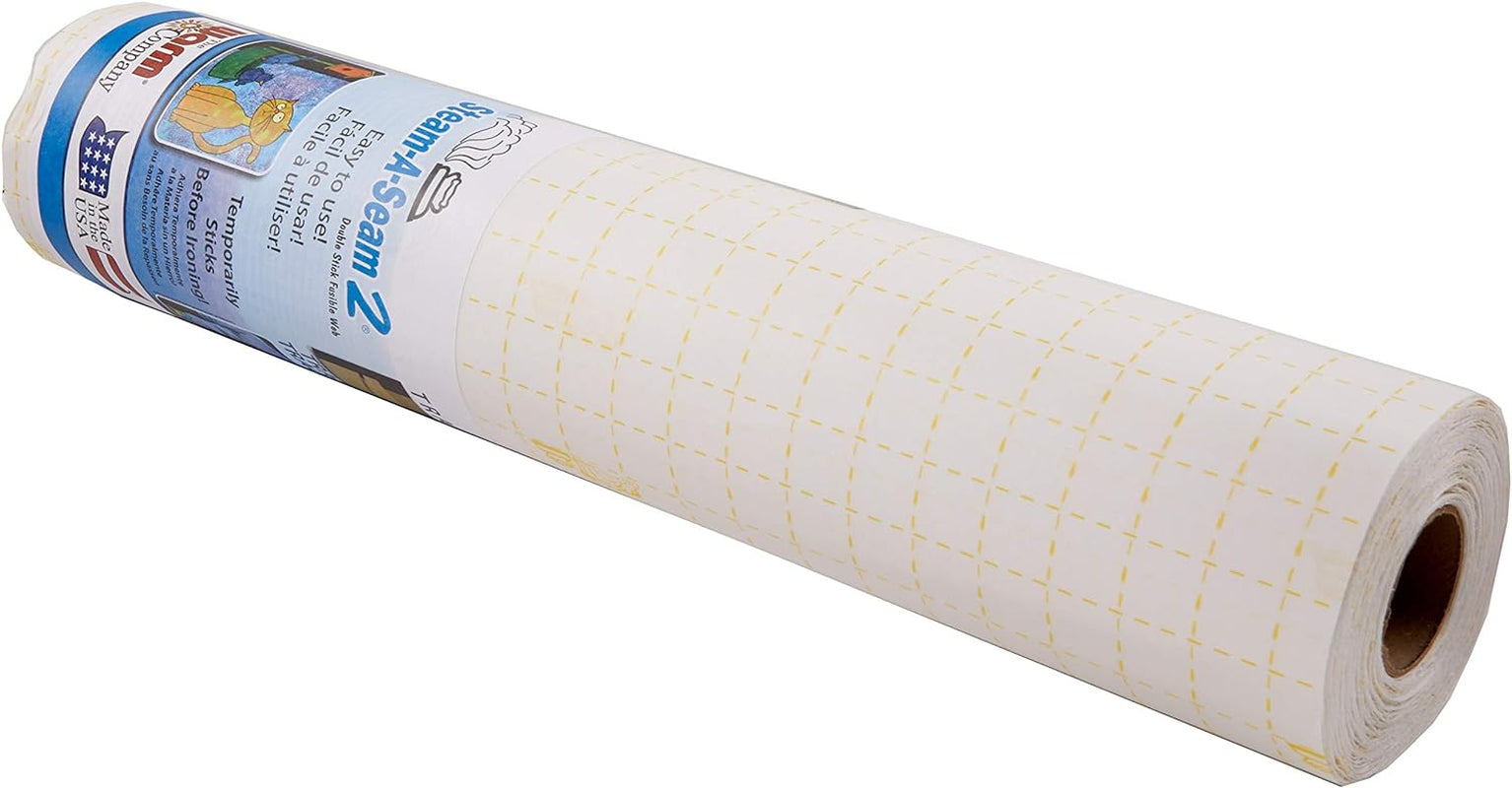 Steam a Seam 2 Fusible Web 24" Wide 3 Yard Roll Packed in Kraft Tube |
