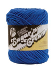 Sugar 'N Cream the Original Solid Yarn, 2.5Oz, Medium 4 Gauge, 100% Cotton - Blue - Machine Wash & Dry