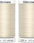 Gutermann Sew-All Thread 547Yd, Eggshell