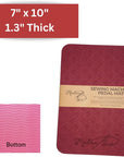 Sewing Machine Pedal Mat | No Slip Rubber Keeps Pedal in Place | Sewing Accessory | 7” X 10”