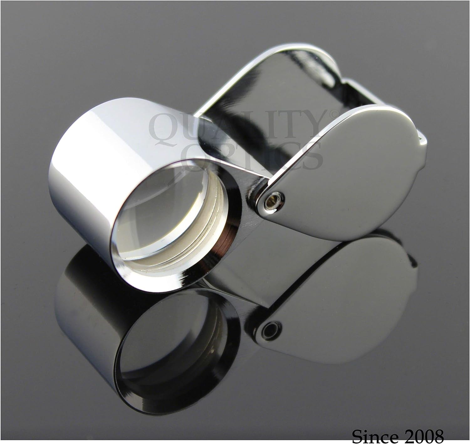 Hastings 10X Loupe Highest Optical Grade Glass Element Lens Includes Leatherette Pouch