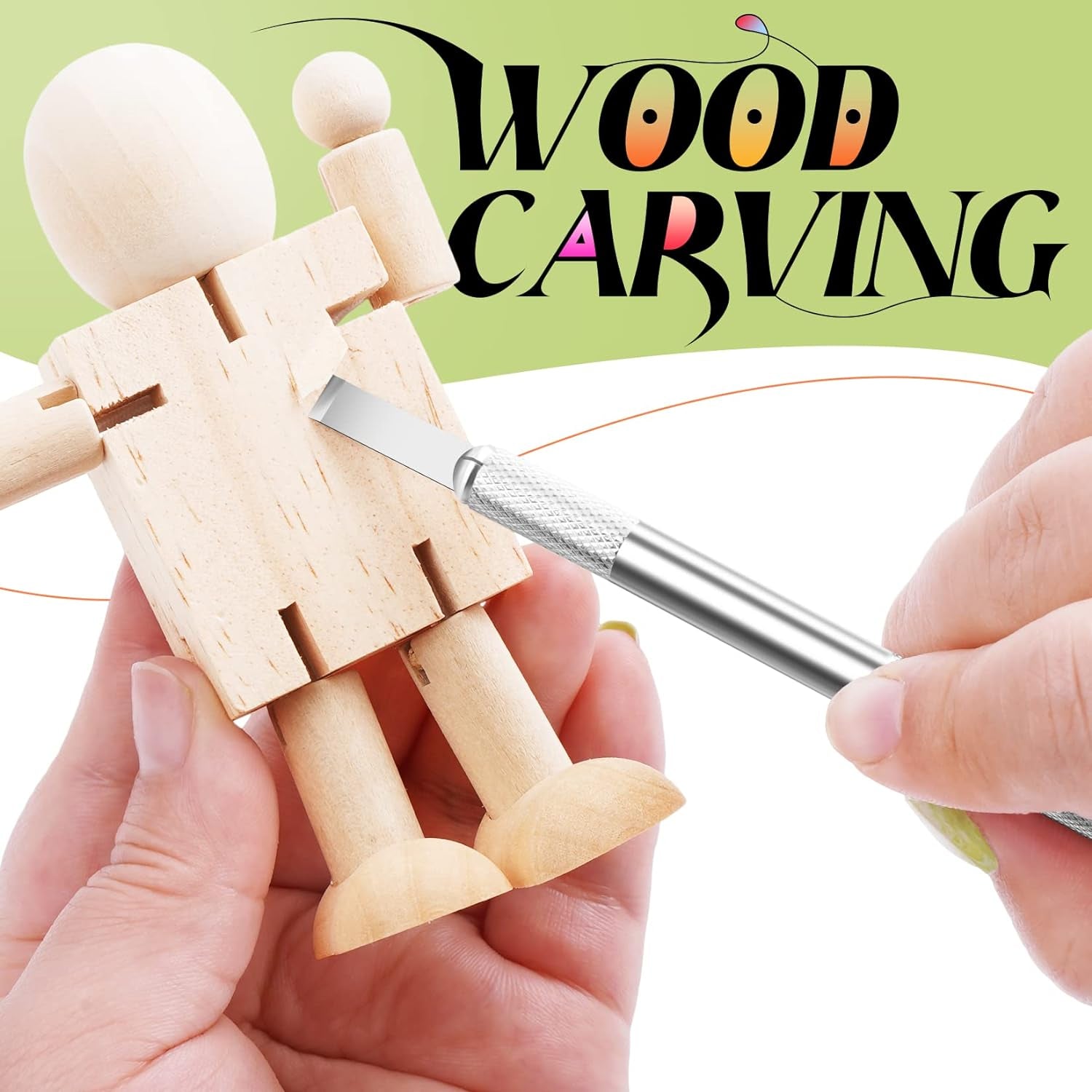 16 Pcs Craft Knife, 3 Pcs Exacto Knife with 13 Pcs SK5 Steel Sharp Blades, Professional Hobby Knife Perfect for Modeling, Carving, Precision Knife for Arts & Crafts, Art Knife Exacting Knife