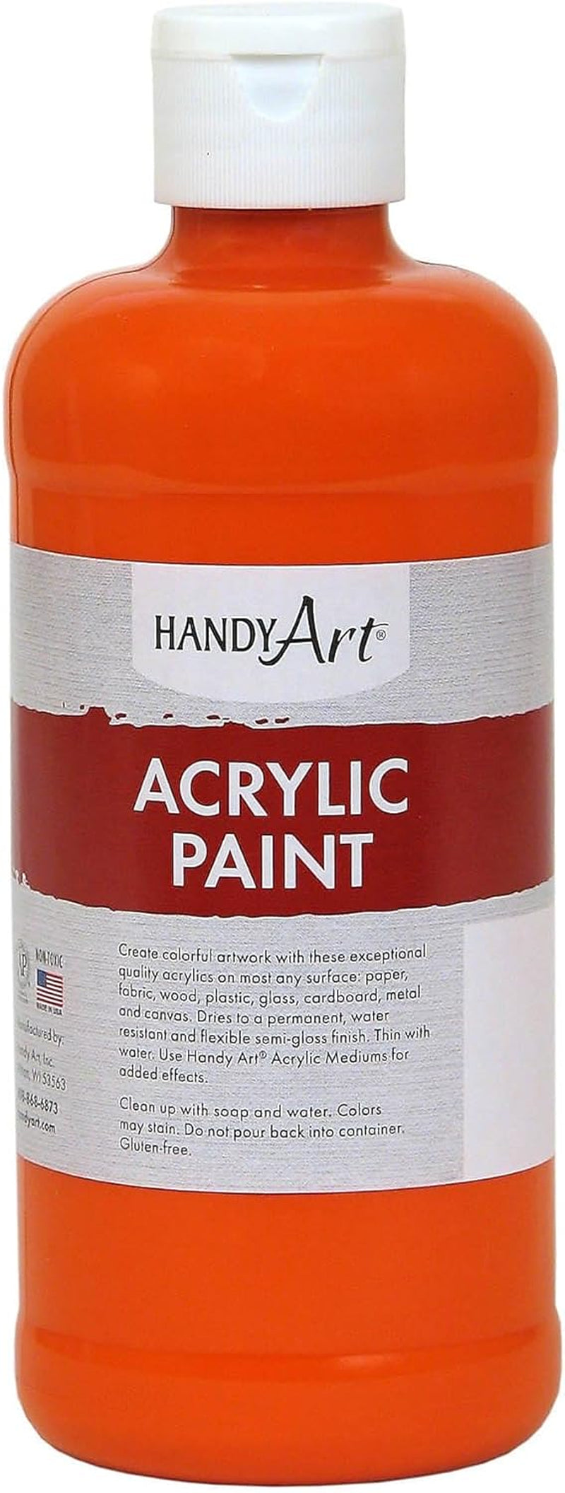 Student Acrylic Paint 16 Ounce, Metallic Gold