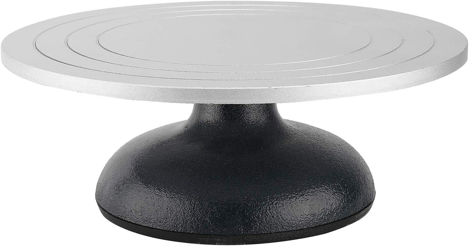 Large 12 Inch Sculpting Wheel, Heavy Duty Banding Wheel All Metal Construction Turntable with Ball Bearings