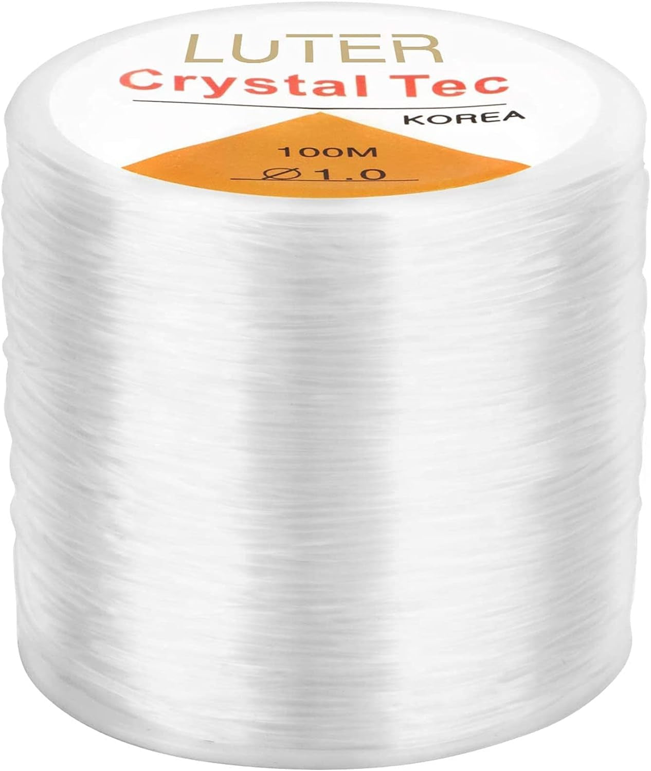 1Mm Clear Bead Cord Crystal Elastic Stretchy Bracelet String for Jewelry Making Necklace Bracelet Beading Thread (328Ft)