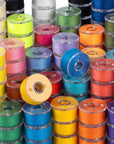 210 Pcs Bobbins Sewing Thread, Sizea Class15 Prewound Sewing Bobbins for Sewing Machine, 36 Colors Polyester Sewing Threads Compatible for Brother/Singer/Babylock/Janome Machine, 60WT