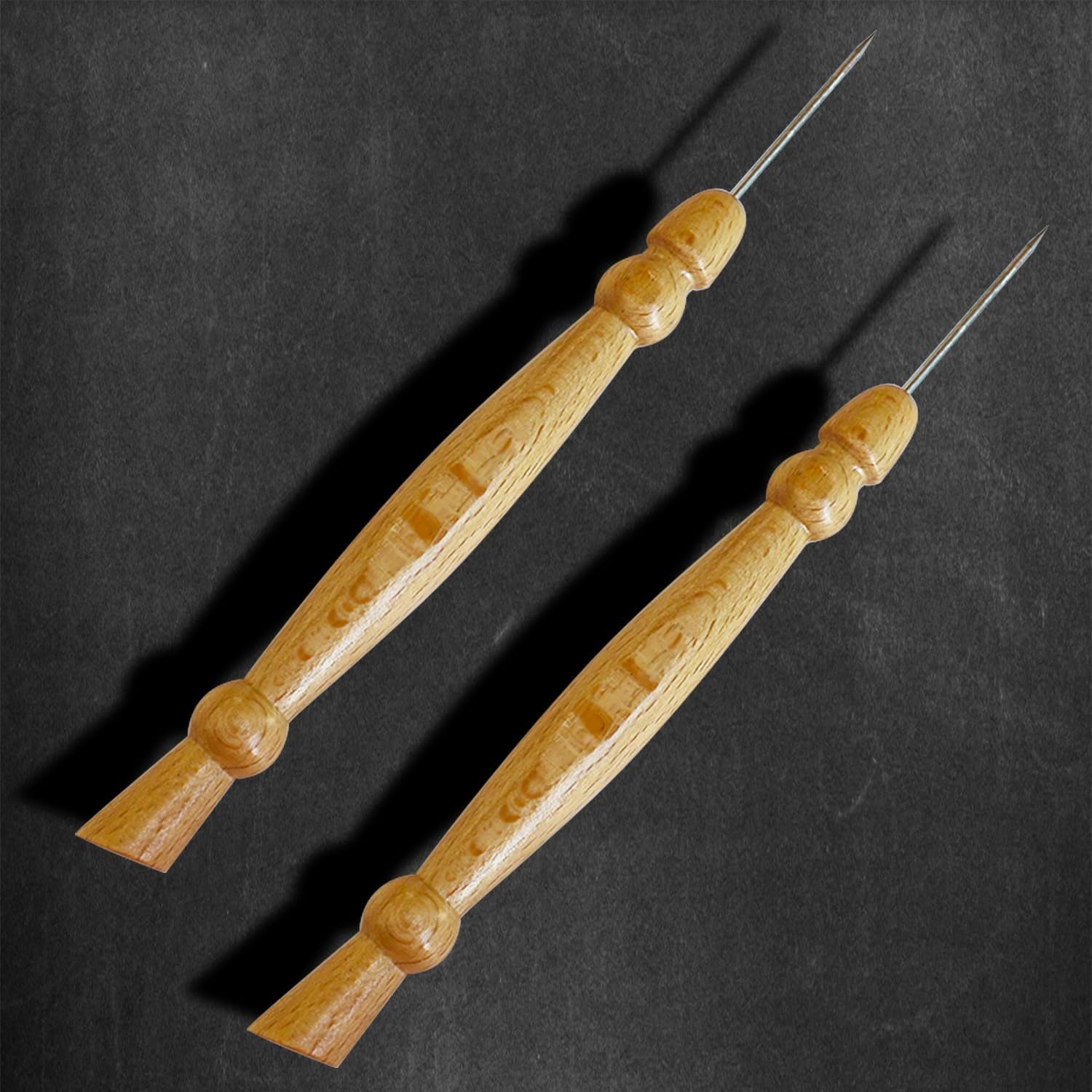 Stiletto & Pressing Tool, Precision Stiletto Handy for Getting Seams to Lay Correctly, Stiletto Quilting Tool for Sewing Kit Products(2 Pack)