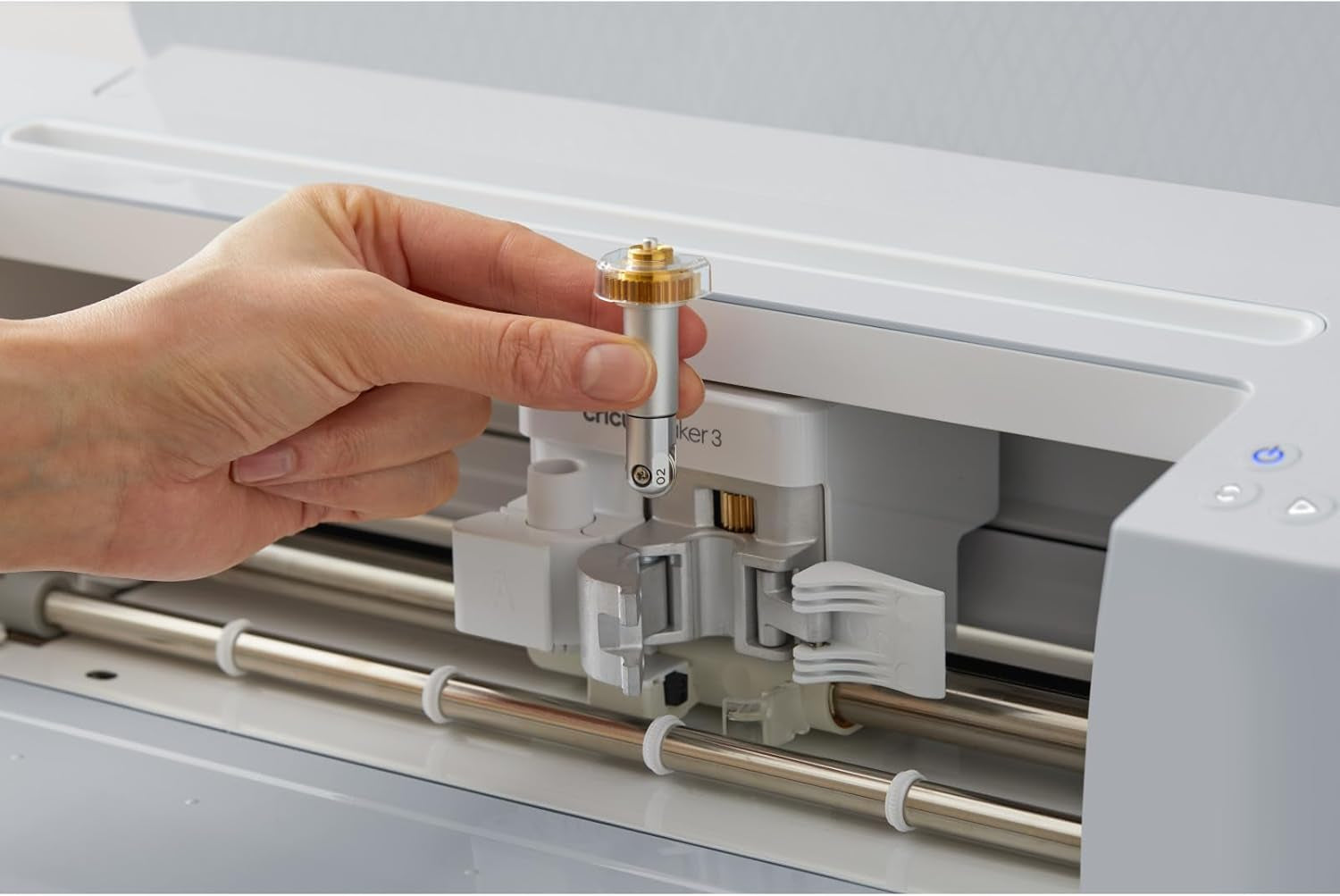 Scoring Wheel Tip + Quickswap Drive Housing, Patented Wheel Design, up to 10X More Pressure, Crisp Creases on Basic Materials, for DIY Crafts, Compatible with  Maker Cutting Machine