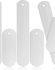 6 Pieces Metal Straight Sock Jigs, 2 Sizes Sublimation Crew Sock Jigs, Dye Printing Heat Press Transfer Socks Accessories for Printing DIY Pattern Designs Heat Press Socks