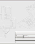 10 Sheets Architectural Vellum Paper Translucent White Vellum Sheets Drafting Paper Rag Vellum with Border and Title Block (18 X 24 Inches)