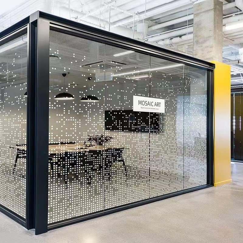 36000 Pieces Mirror Mosaic Tiles, 5 X 5 Mm Self Adhesive Mirror Stickers, Real Glass Mini Square Mirrors, Disco Ball Stickers for Crafts DIY Home Decorations