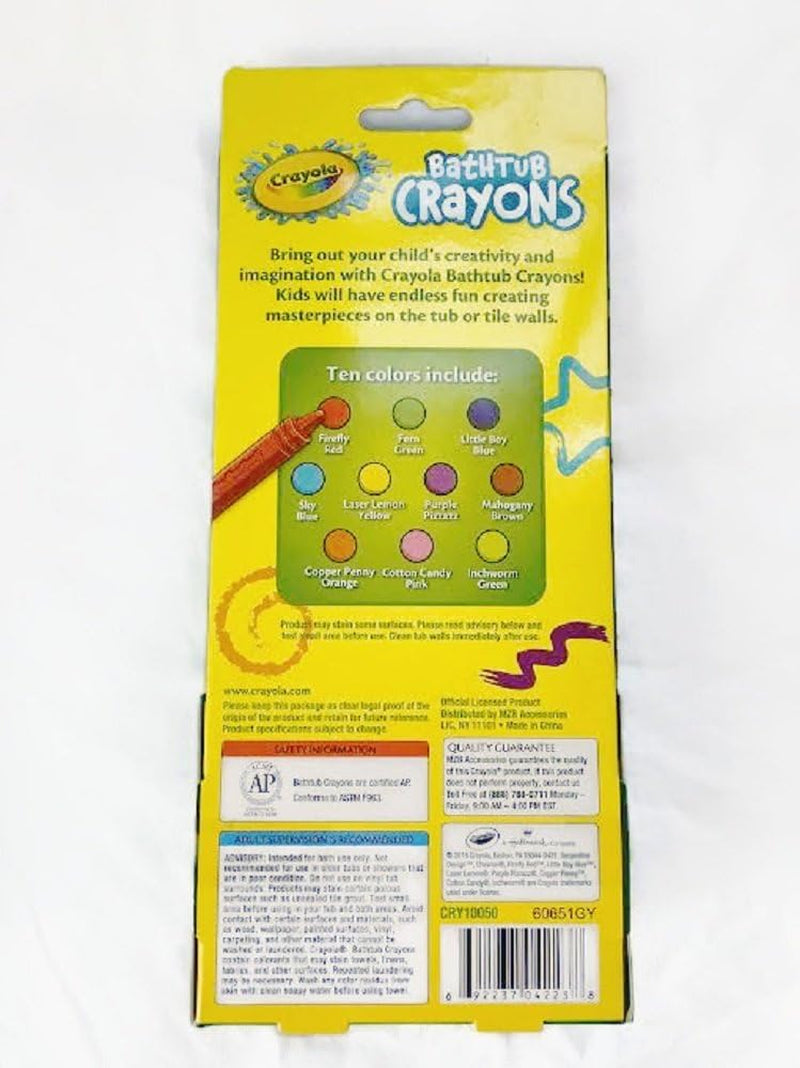 Bathtub Markers with 1 Bonus Extra Markers and Bathtub Crayons with 1 Bonus Extra Crayons
