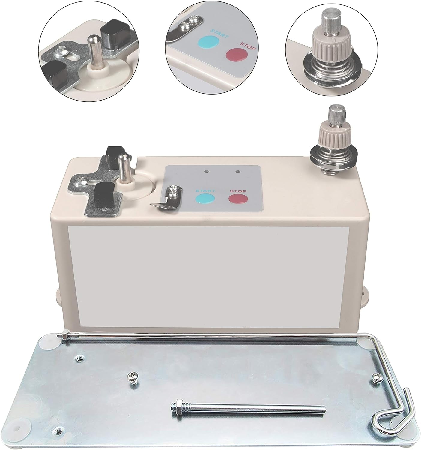 Automatic Bobbin Winder for Sewing Machine Electric Bobbin Winding with Spool Thread Stand for Brother, Babylock, Singer, Janome, Automatic Thread Sewing Machine Accessory