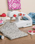 Stitch Quick + (Two Thread) Hand Held Mending Machine, White (01774)