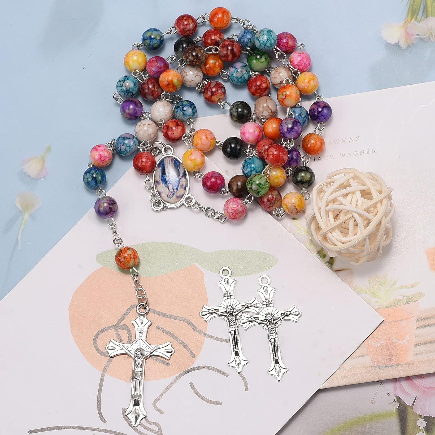 100Pcs Antique Silver Plated Cross Charms Pendant DIY Bracelets Necklace Jewelry Making Craft Wholesale 37Mmx21Mm(A282)