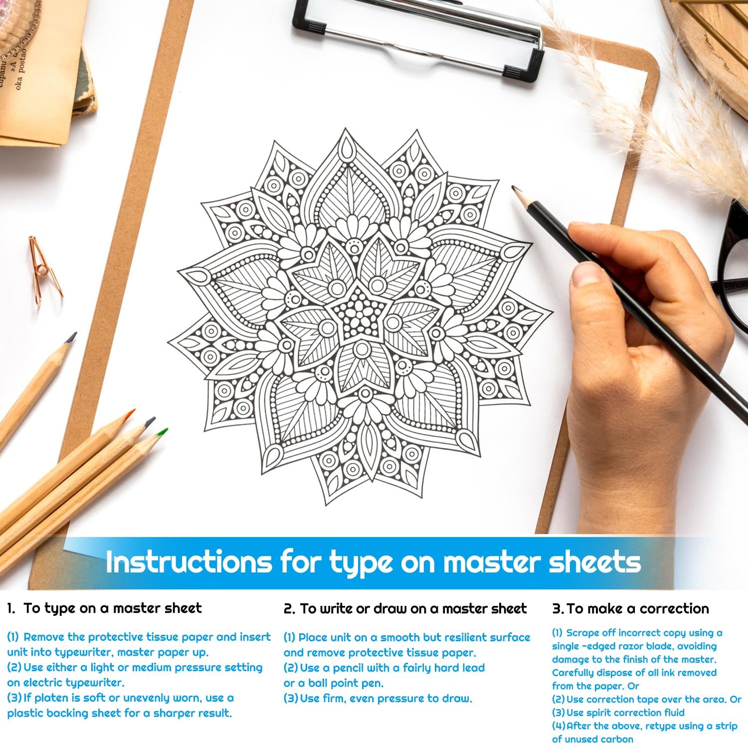 Tattoo Transfer Paper,  35 Sheets Stencil Transfer Paper for Tattooing, A4 Size