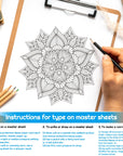 Tattoo Transfer Paper,  35 Sheets Stencil Transfer Paper for Tattooing, A4 Size
