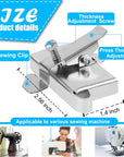 Magnetic Seam Guide, Magnetic Sewing Guide with Clip, Sewing Seam Guide, Universal Seam Guide, Multifunctional Hem Guide