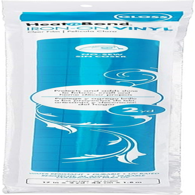 Iron-On Vinyl, 17" X 2 Yards, 17" X2 Yards Gloss