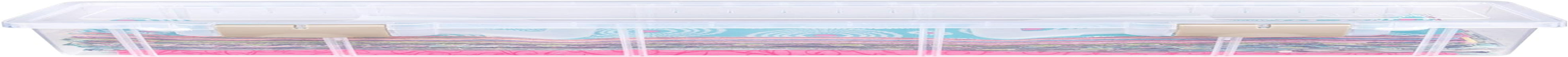 6999AB Fabric Strip Case - Crafts, Quiliting &amp; Sewing Organizer, [1] Plastic Storage Case, Translucent
