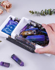 Storage Box Molds, Silicone Resin Box Molds, Storage Container with Sliding Lid Design, Epoxy Molds Silicone for Resin Casting, Jewelry, Tarot Cards, Makeup