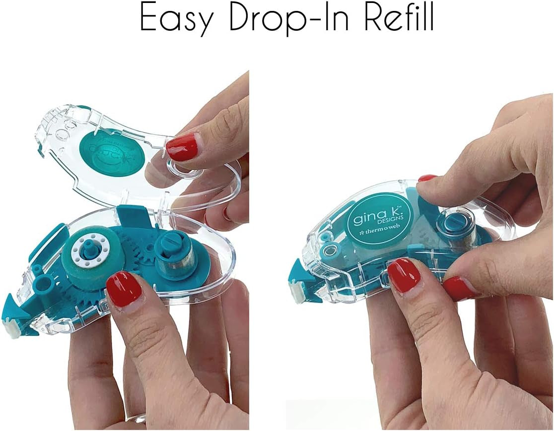 Adhesive Dot Runner Refill, One Size, Clear